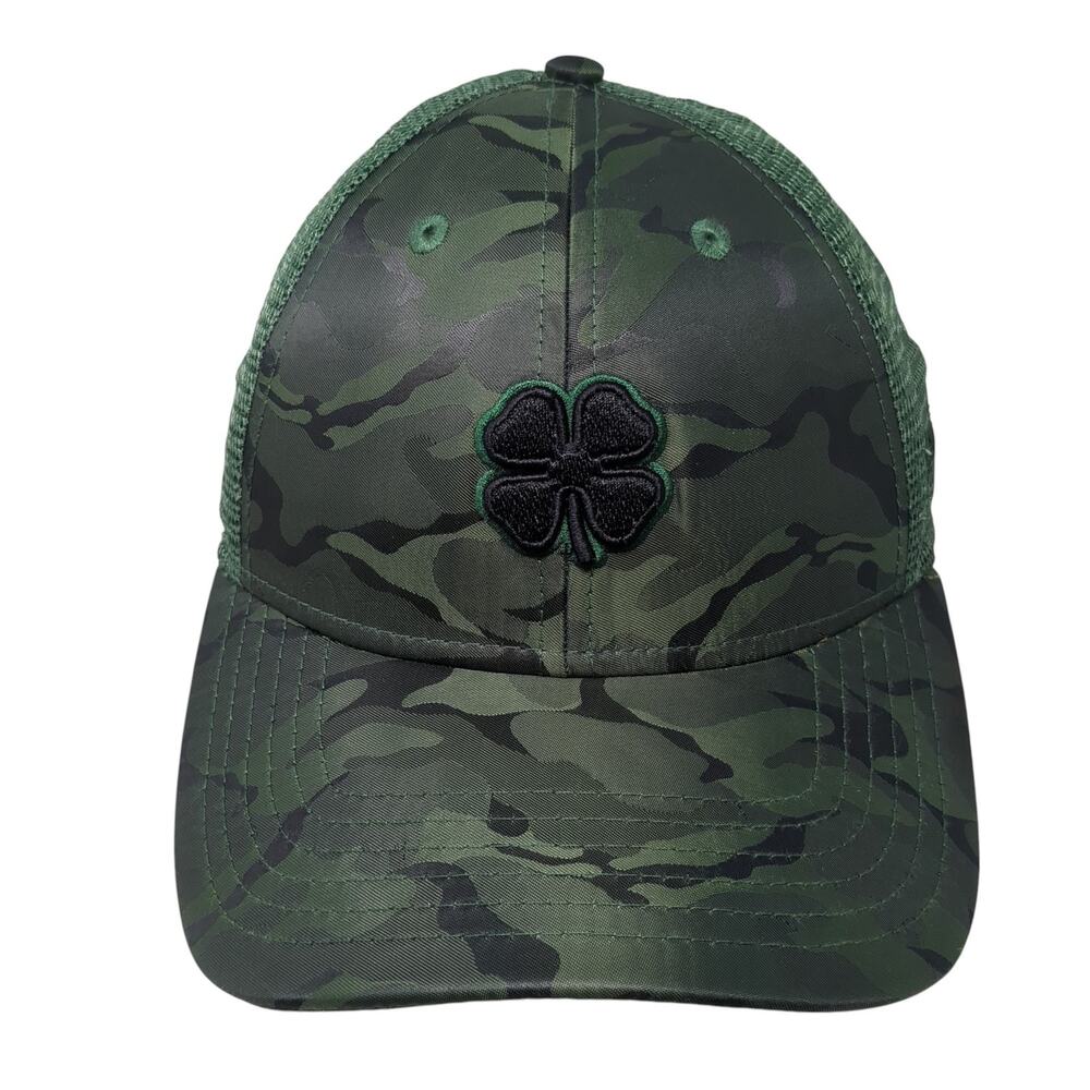 Black Clover Boys Snapback Trucker Hat Multicolor One Size Camo Mesh Back